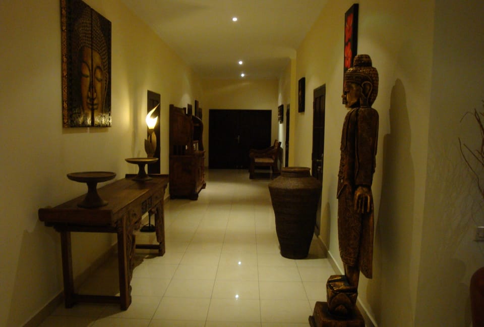 Interior entrance
