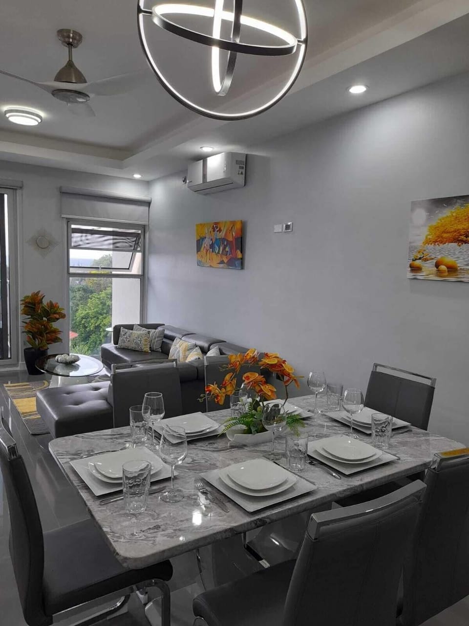 Apartment, Balcony, Sea View | Dining
