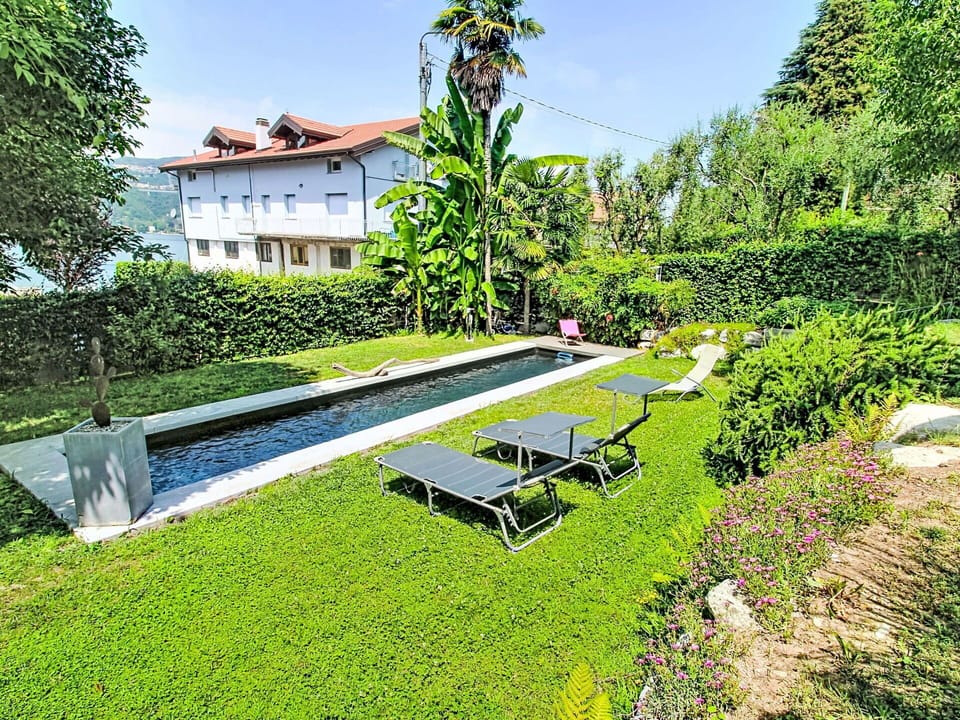 Shrub, Swimming Pool, Garden, Lawn, Landscaping, Backyard, Resort, Yard, Estate, Water Feature