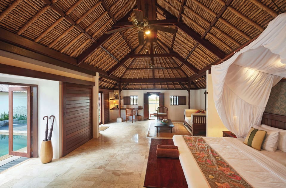 Beach View Pool Villa | Premium bedding, minibar, in-room safe, desk