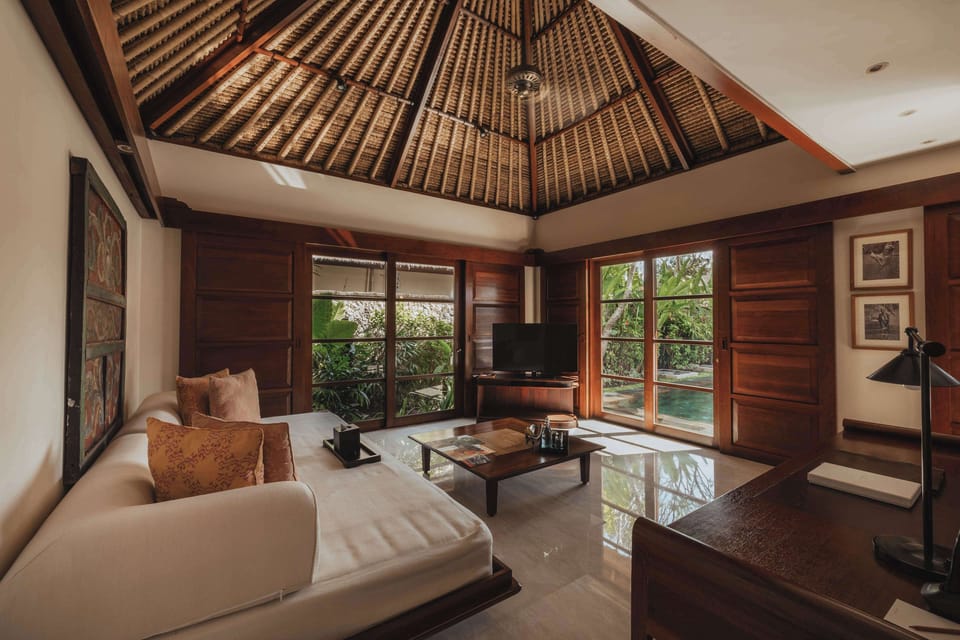 One Bedroom Deluxe Pool Villa | Premium bedding, minibar, in-room safe, desk