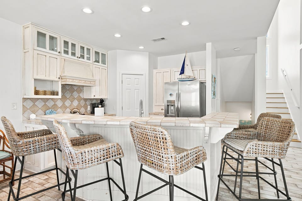 Open kitchen concept