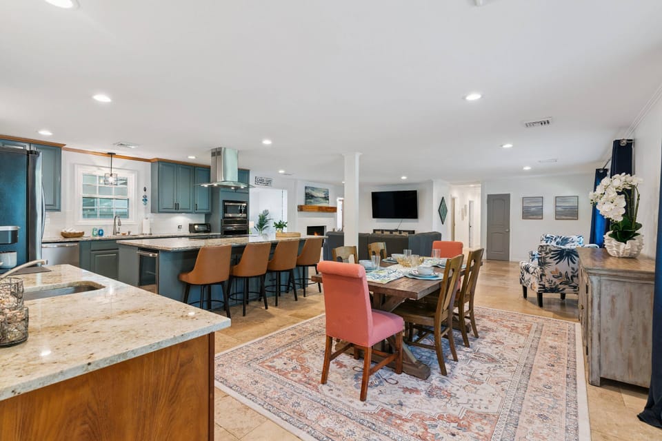 This home offers plenty of seating, making it easy for everyone to gather comfortably.