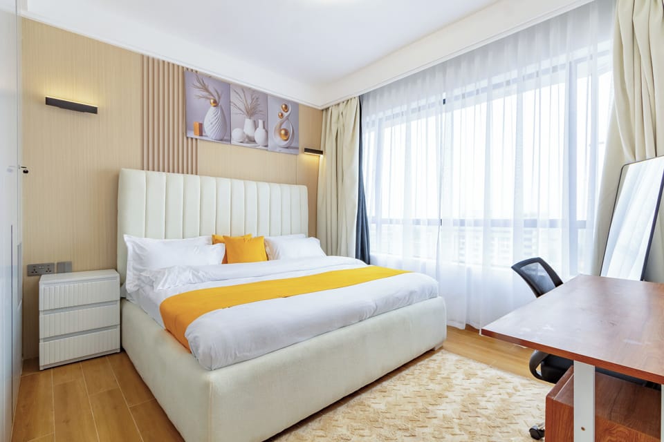 Apartment, Balcony, City View | Blackout drapes, iron/ironing board, WiFi (free)