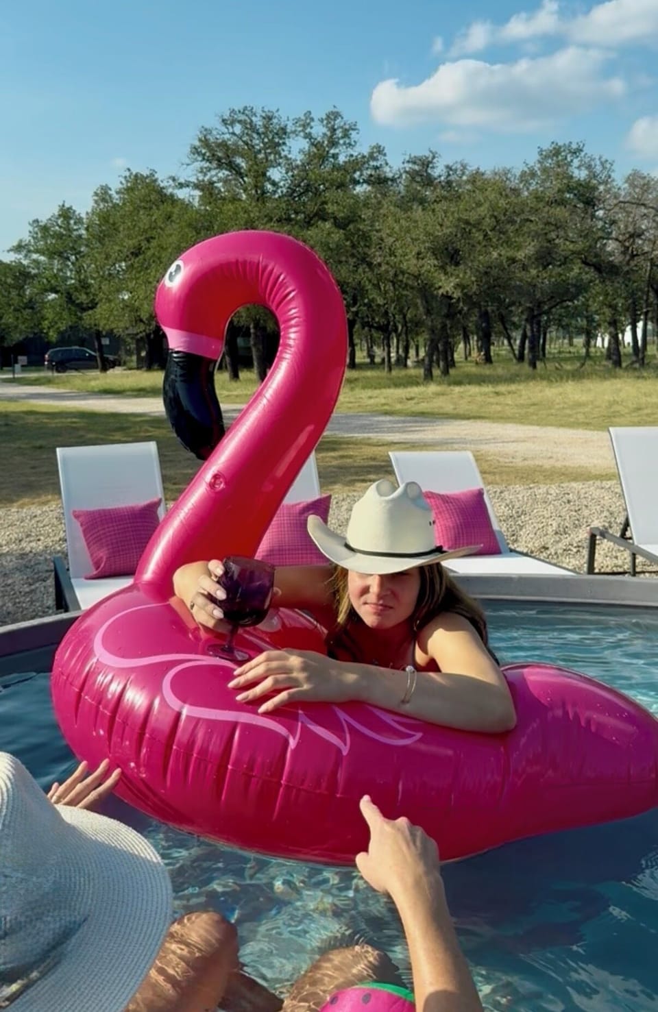 Heated Cowboy pool