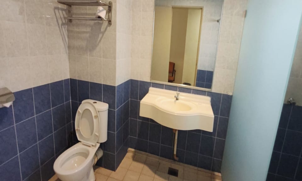 Deluxe Quadruple Room | Bathroom | Free toiletries, hair dryer, slippers, towels