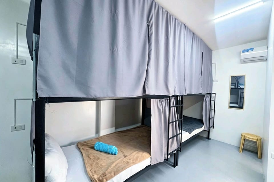 Shared Dormitory | Iron/ironing board (on request), WiFi (free), bed sheets