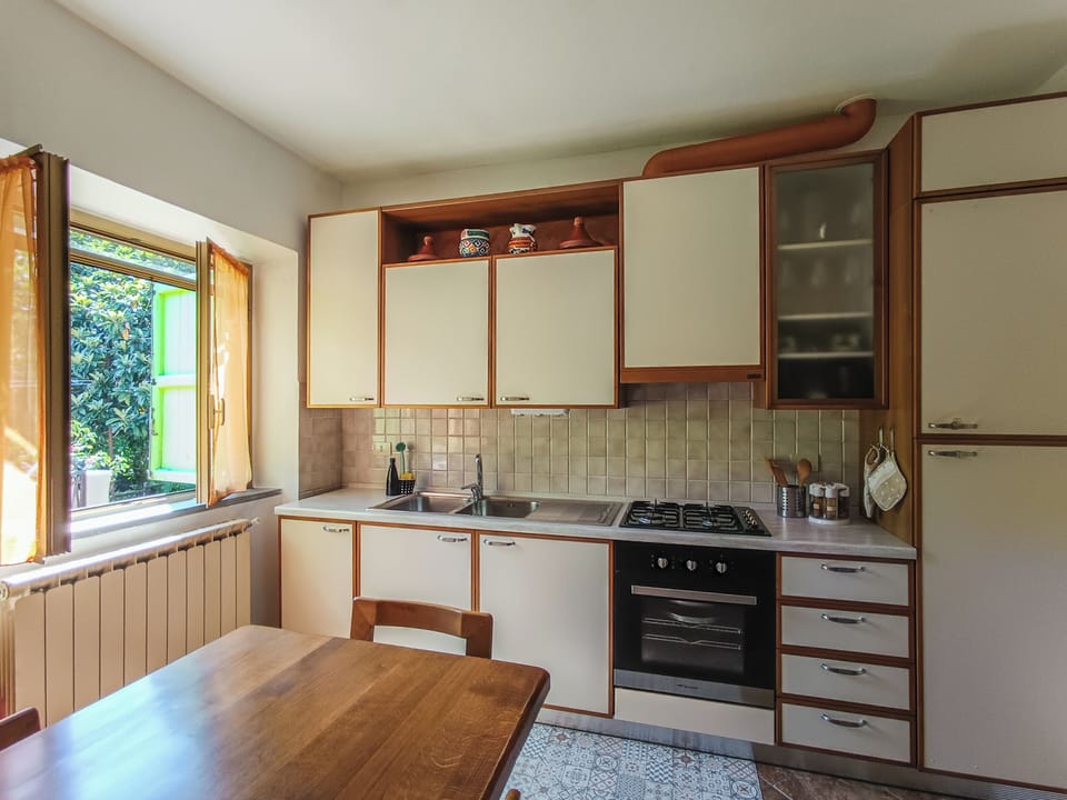 Villa, Garden View | Private kitchen