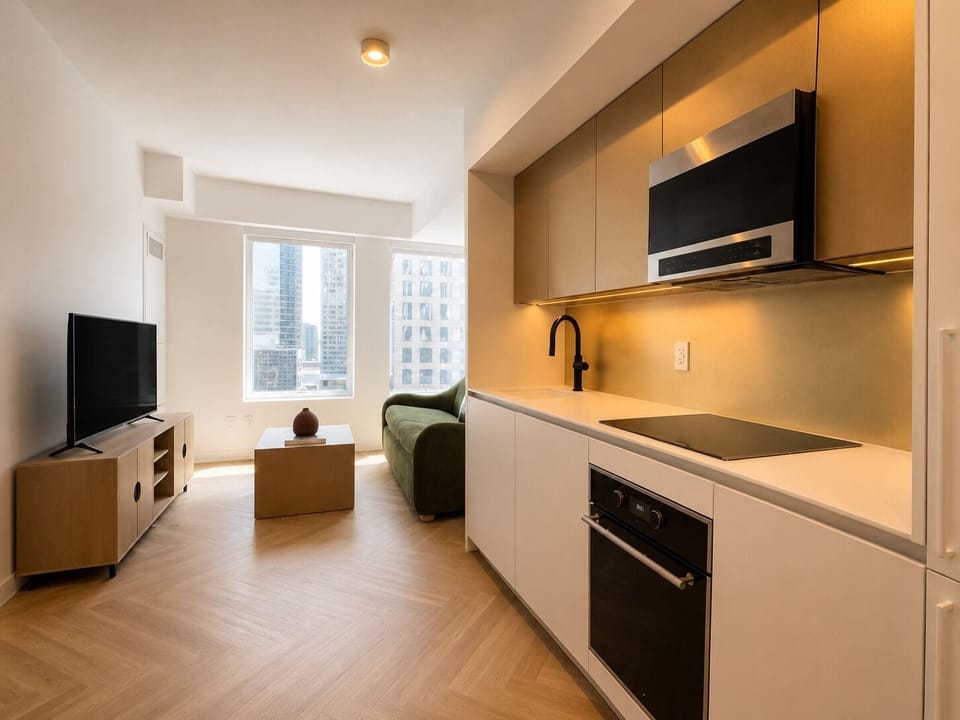Standard Apartment, 1 Queen Bed with Sofa bed | Private kitchen | Espresso maker, full-size fridge, microwave, oven
