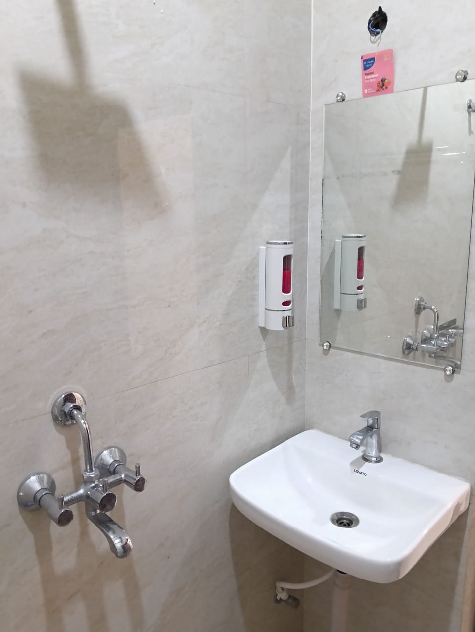 Economy Triple Room | Bathroom | Shower, free toiletries, towels, soap