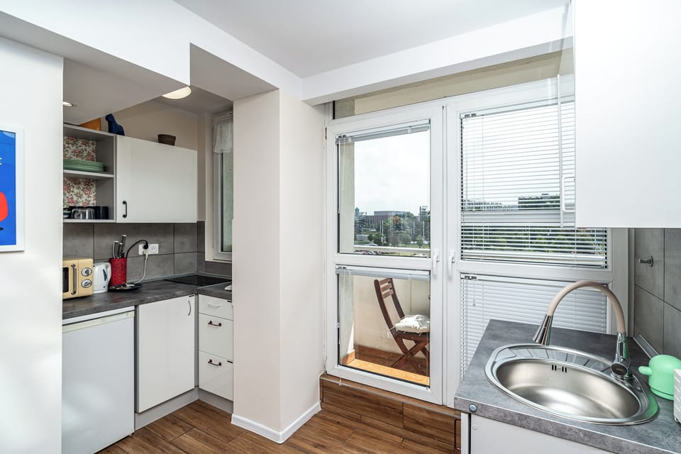 Studio, Balcony, City View | Private kitchenette