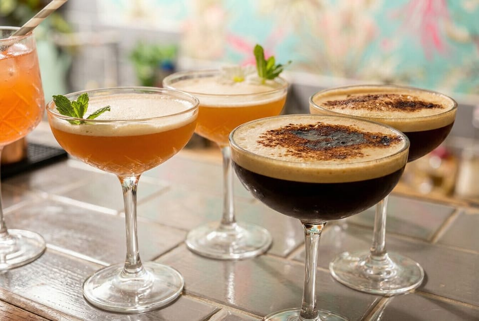 Espresso martinis, sours, and more from the cocktail menu guests rarely leave for.