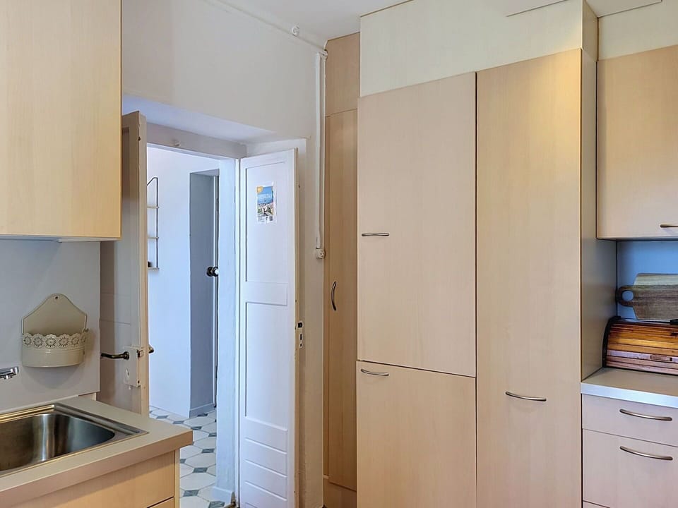 Cabinetry, Furniture, Countertop, Wood, Kitchen Appliance, Flooring, Kitchen, Interior Design, Cupboard, Floor