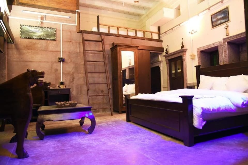 King Suit With Balcony 007 | Down comforters, memory foam beds, laptop workspace