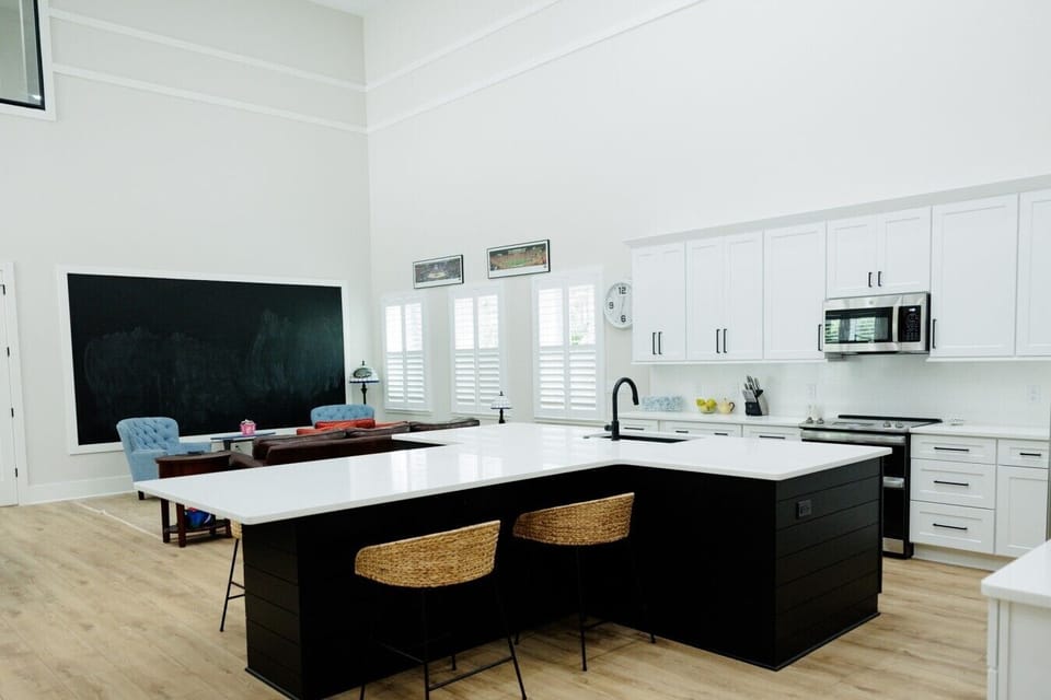 Bright, inviting space with room for everyone.