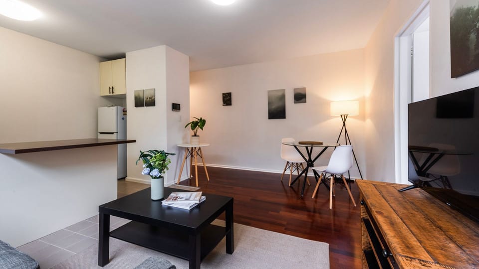 Open plan living designed for relaxing after a day out.