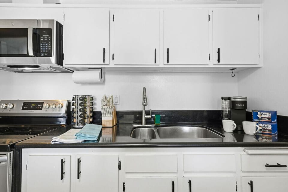 Everything you need for quick cooking.