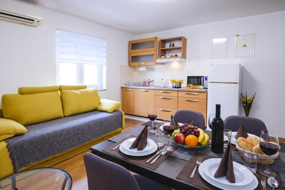 Kitchen and dining area