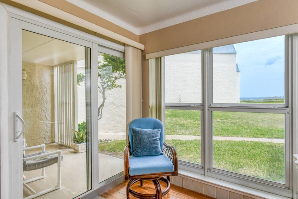 Step outside onto the private patio to soak in the sights and sounds of the ocean.