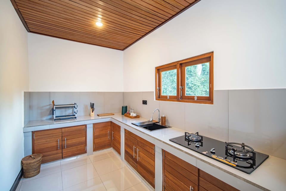 Villa, Garden View | Private kitchenette | Mini-fridge, dishwasher, cookware/dishes/utensils