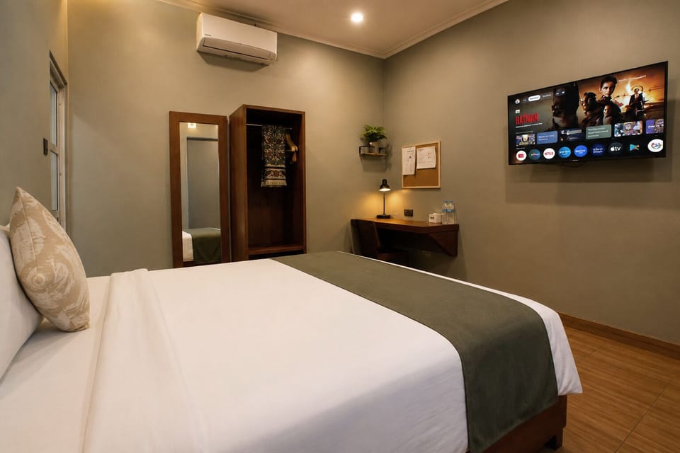 Deluxe Double Room | Desk, WiFi (free)