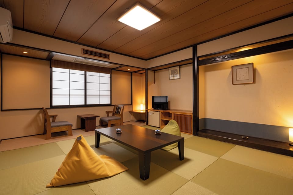 Japanese style Room (Okanoso), Non Smoking | Down comforters, in-room safe, laptop workspace, WiFi (free)