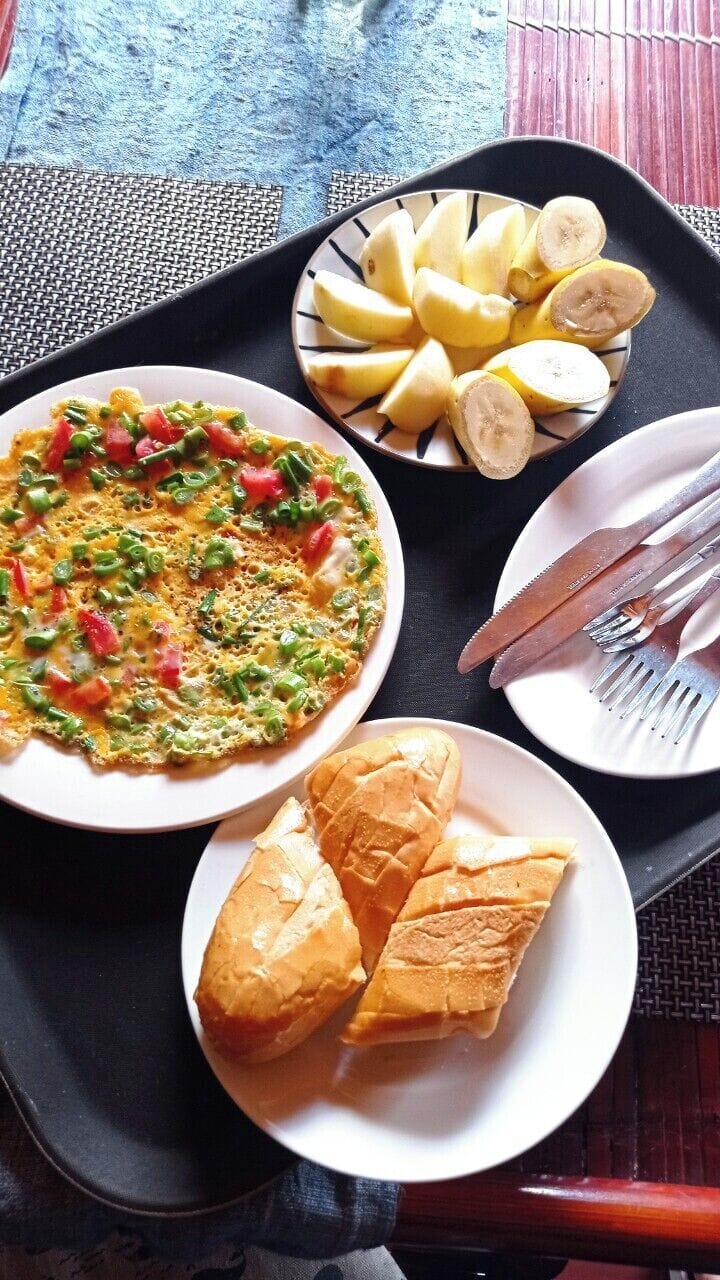 Free daily local cuisine breakfast
