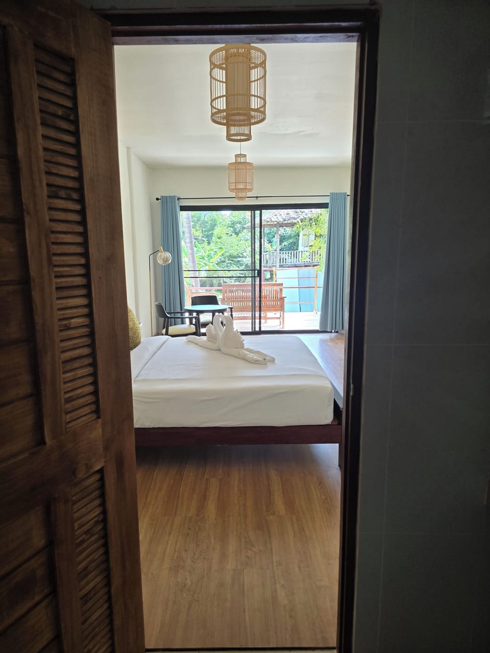 Comfort Double Room, Garden View | In-room safe, blackout drapes, WiFi (free)