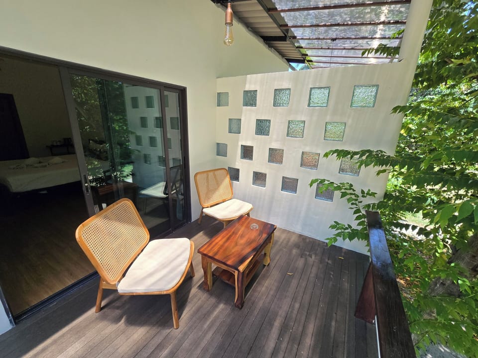Comfort Double Room, Garden View | Terrace/patio