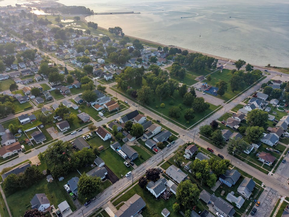 Property is located just a few houses down from a fantastic public park and just 2 blocks from the public beach (about a 5 minute walk through the park)