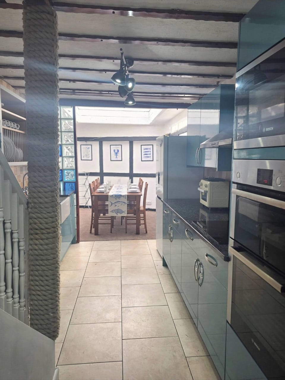 House, 2 Bedrooms, Patio | Private kitchen