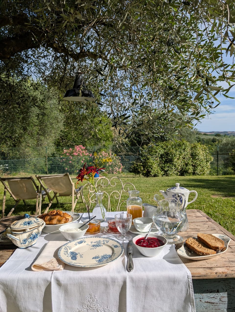 Outdoor dining