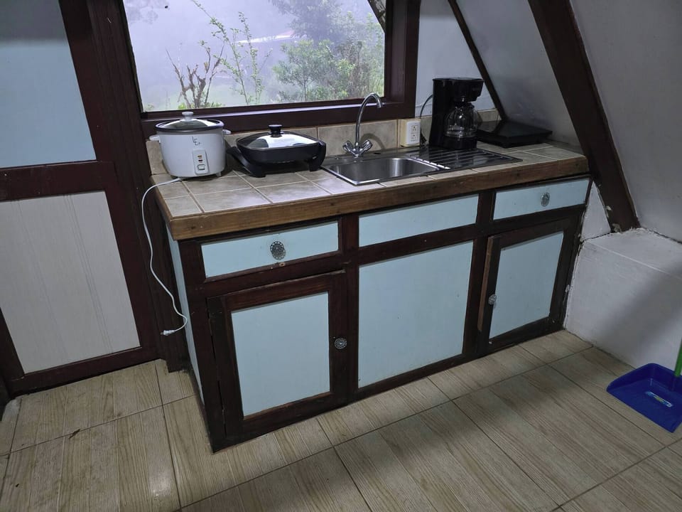 Cabin, 1 Bedroom, Smoking | Private kitchen