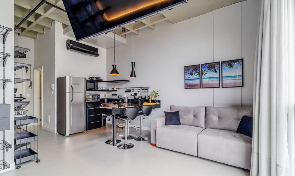 Basic Apartment | Living area | 40-inch TV with digital channels