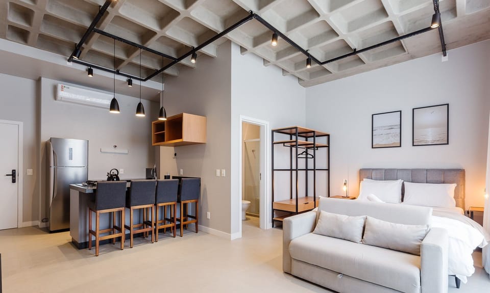Basic Apartment | Living area | 40-inch TV with digital channels