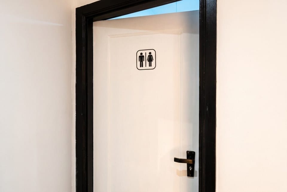 Extra WC for busy mornings with the whole group