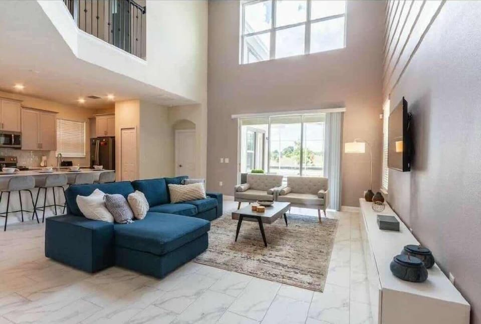 From the moment you walk in, the open space invites everyone to settle in and stay awhile.