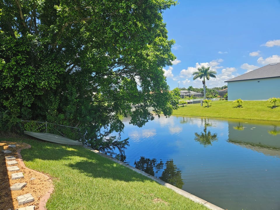 Waterfront canal
