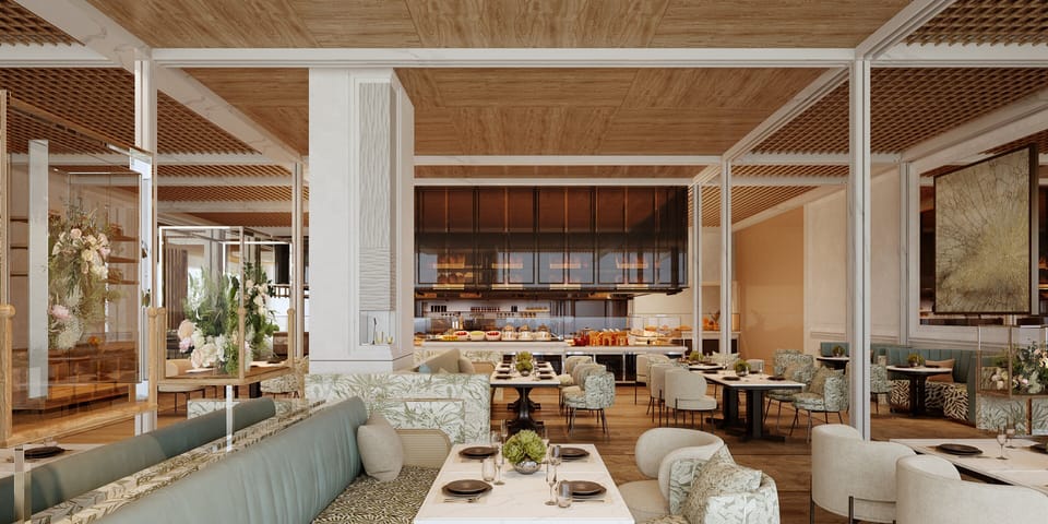 4 restaurants; breakfast, lunch, dinner, and brunch served