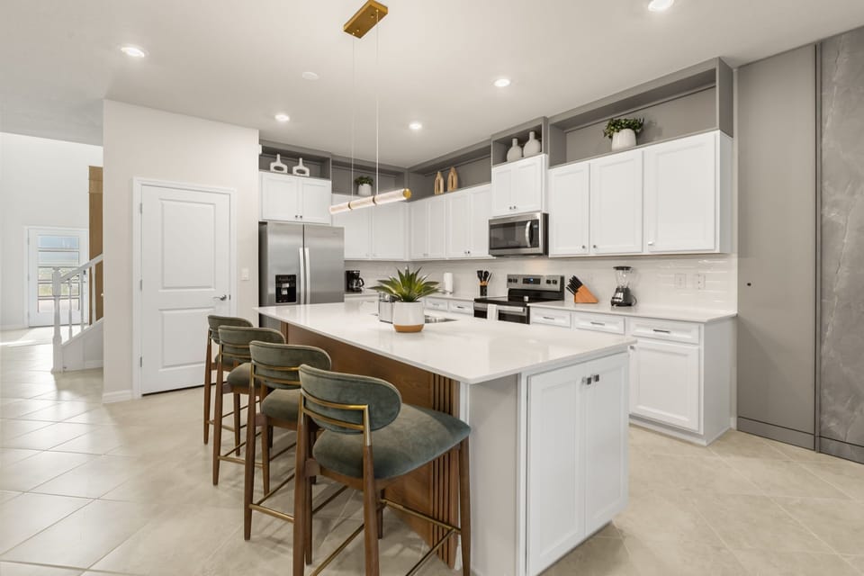 Family House, Patio, Garden View | Private kitchen