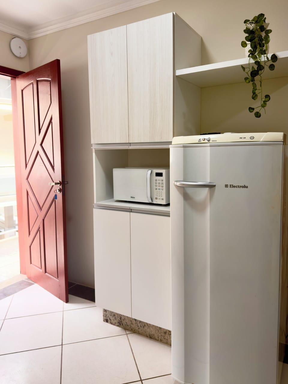 Family Apartment | Private kitchen | Microwave