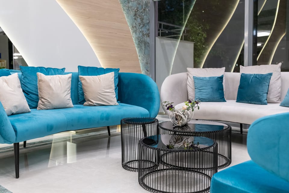 Lobby sitting area