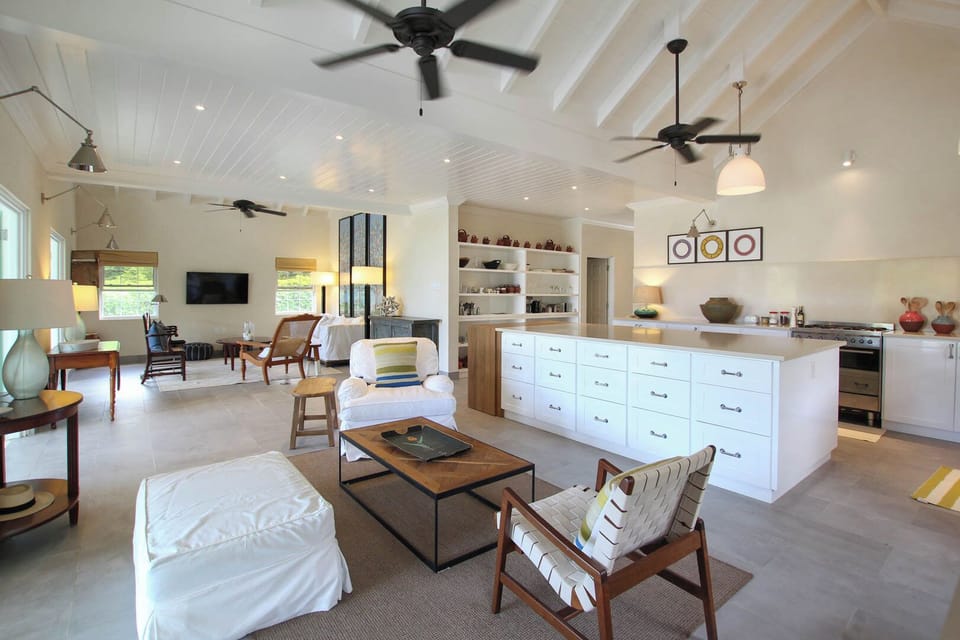 The beautiful open plan living space