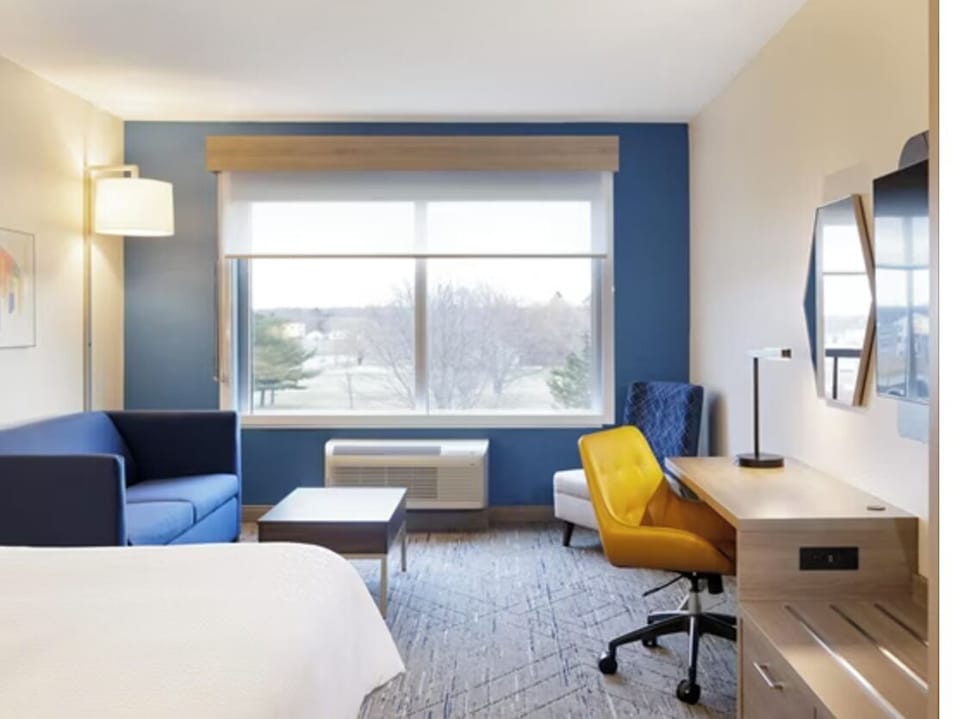 Bedroom. Interior and views may vary based on location and availability.
