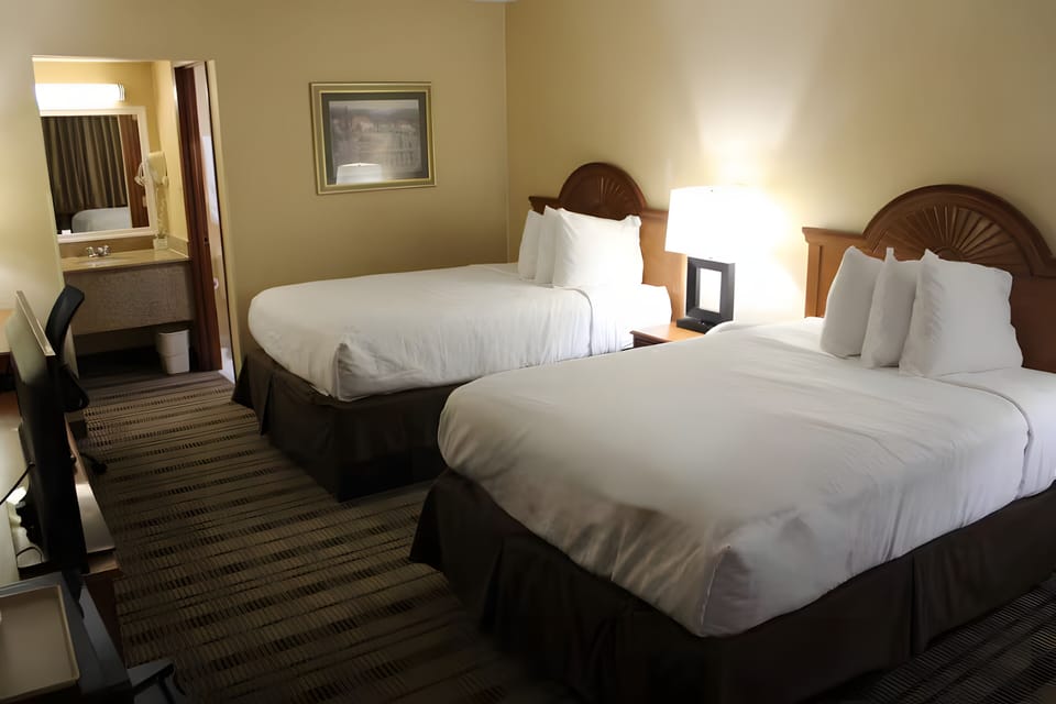 Bedroom. Interior and views may vary based on location and availability.