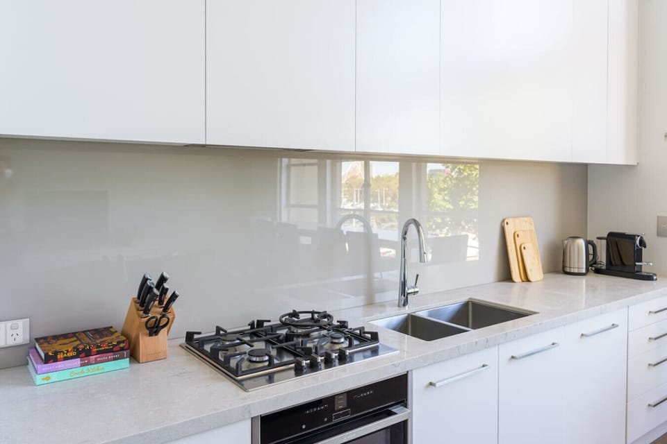 Well-appointed kitchen workspace