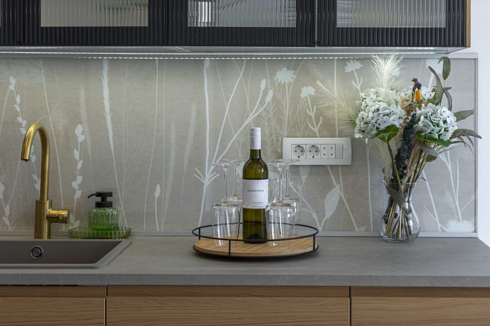 Apartment (Two Bedroom Apartment with Terrace) | Private kitchen | Fridge