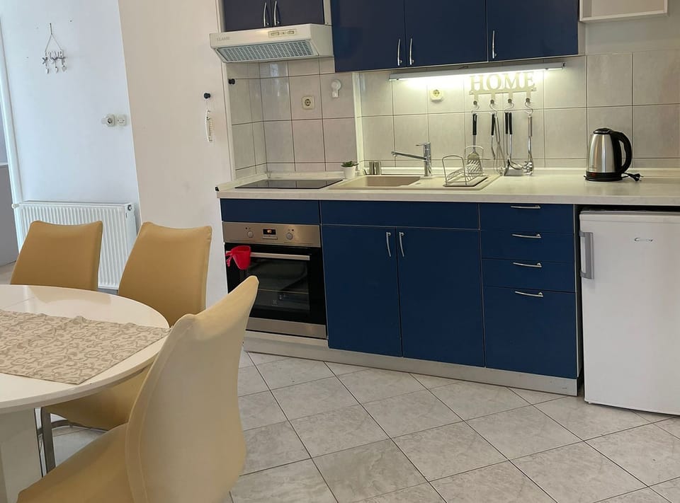 Apartment (Delux A4) | Private kitchen | Fridge