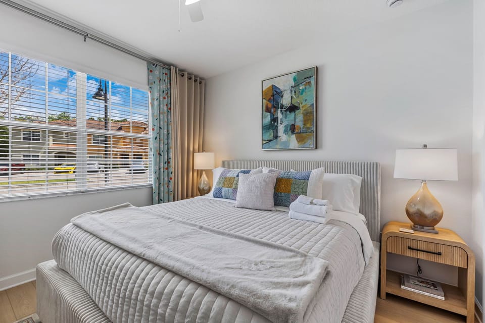 Bedroom 3 features a king bed