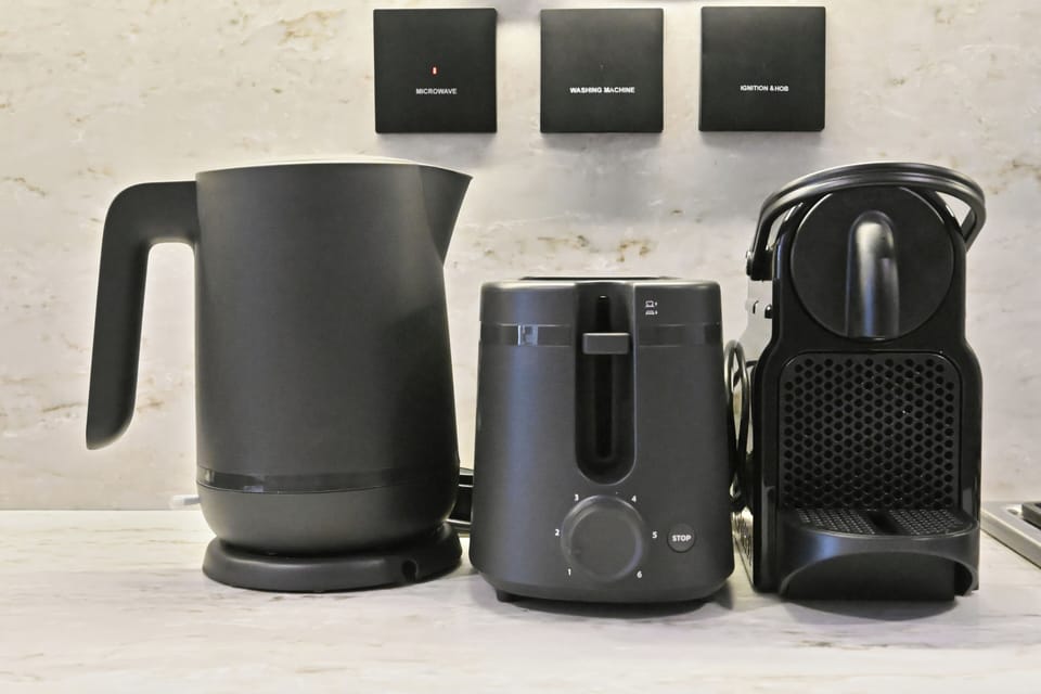 Apartment, Balcony, Pool View | Coffee and/or coffee maker
